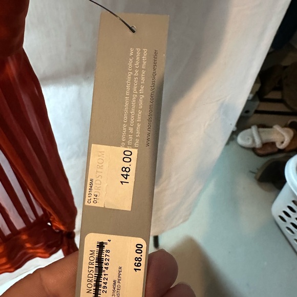 Classique Entier size xl silk sheer blouse. - Picture 3 of 7